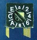 The dial of the AMP 54792-1 switch