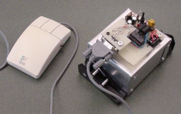 Treaded bot with mouse control