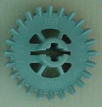 Right-most crown gear