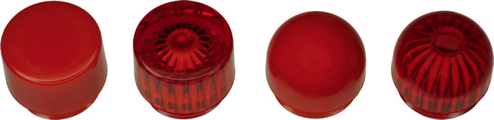 Chicago Miniature red LED lenses