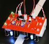Open Face Sandwich robot with red PCB