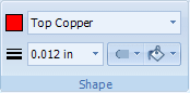 Choose top copper layer