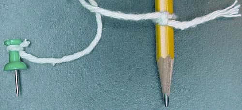 Matching pin and pencil set