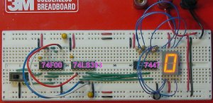 Implementation of the Switch Counter Numeric Display