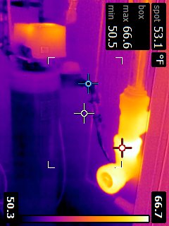 Home water and sewer infrared