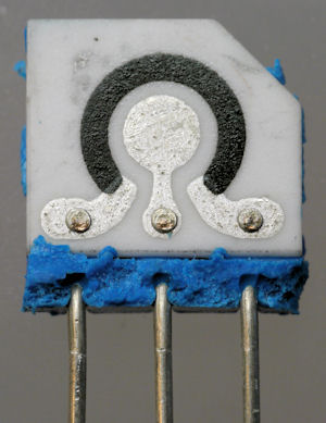 Cermet trimpot substrate