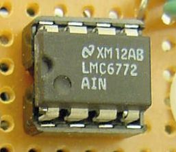 National Semiconductor LMC6772 comparator DIP